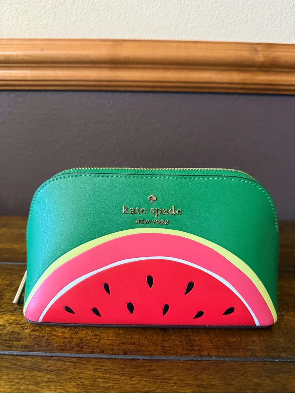 ✨NWOT - Kate Spade Watermelon Small Cosmetic Case✨ - Picture 3 of 8